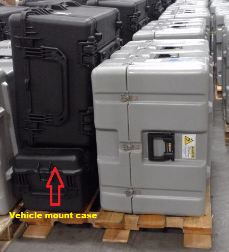 Vehicle mount case